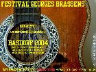 Plakat 1.Festival Brassens in Basdorf